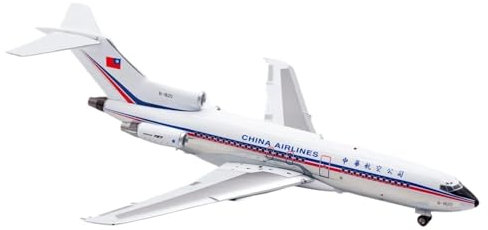 Modelo de avión de Metal Modelo De Aleación De Metal Escala 1:200 para El Avión Fundició Presión Boeing B727-100 De China Aviation,Modelo B-1820 con Soporte