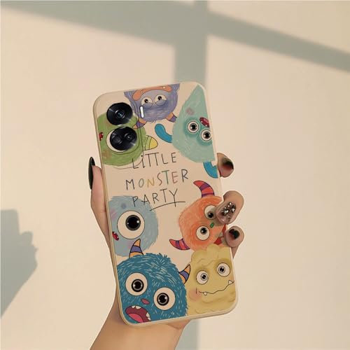 PAIXIKYZ Compatible con Honor 90 Lite 5G - Funda Silicona Suave Bordes Rectos Protección Total Cámara