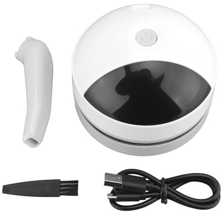 BAOFUYA Handheld -Desktop -Staubsauger, Starke Saugleistung Einfach zu Verwendende Anwendungs ​​tragbare Tischstaubkromermelber für Krümel Klavier Computer