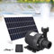Solar Panel Water Pump Kit, Solars Pond Pump with Connector, for Garden Pond Fountain Waterfall Outdoor Water Feature Circulation