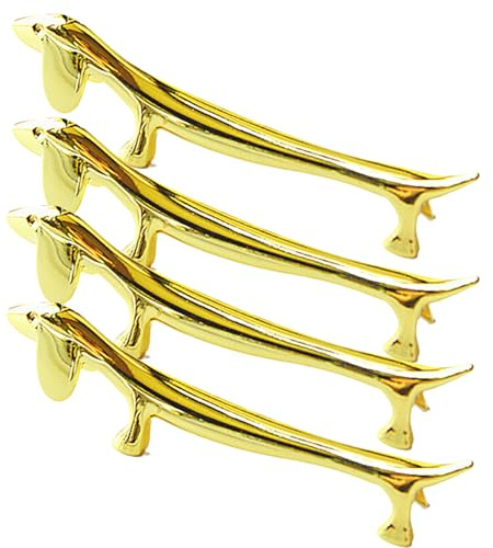 Renopfect 4 Stücke Messerbank Set, Metall Hunde EssstäBchen Halter, Besteckhalter Für Tisch, Hund Form Besteckhalter Für Messer Gabel Löffel, Messerbänkchen Gabel Stand Löffel Geschirr Rack Halte