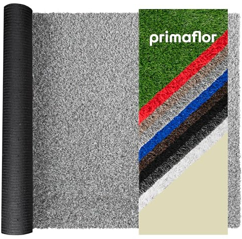 Primaflor Kunstrasen Expo B1 | Grau | 200x100 cm | Outdoor Bodenbelag | 22 mm Gesamthöhe, Brandschutzklasse Cfl-s1, UV-beständig und wasserdurchlässig; für Messe, Event, Balkon und Terrasse
