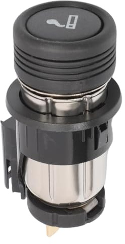 DUZEPA 12V Car Cigarette Lighter Assembly Socket, 98AG15K047AD Replacement Kit for Fiesta Mondeo C-MAX S-MAX
