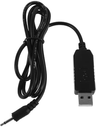 Generic USB Charger for Electric Nail Drill - 2.5mm 9V Universal Charging Cable for Nail Grinder - Manicure Art Tool DC Power Cord - Home and Salon Use