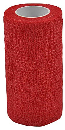 VliVet Bandage - Klauenverband / Tierverband 7,5cm x 4,5 m (Rot)