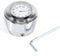 Keenso Motorrad-Lenkeruhr, Gestell für Lenker, mit Stoppuhr, weiß, Digitaluhr, für Motorradlenker, wasserdicht, 7/8 Zoll (12,7 cm)