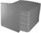 ComFy Mat Gym Flooring Mat, Foam Exercise Mats, Interlocking Puzzle EVA Floor Tiles, Non slip Rubber Cushion For Home Workout, Bonus Adhesives,24X24(60x60cm) Grey 6 TILES (24 Square Feet)