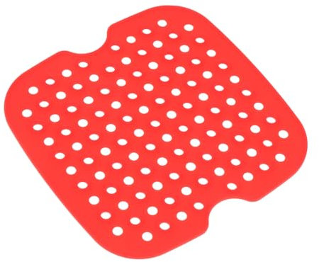 1Stk Pad Luftfritteuse Airfryer Hitzebeständig heissluft-friteuse grill matte Antihaft-Silikonmatte Backmatte aus Silikon Air Fryer Grillmatte verdicken Liner Zubehör Kieselgel