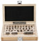 32pcs Metric Gage Block, Alta Precisione Acciaio Calibro Misura Blocco Set, Tornio Calibro Grado 0 Misura 1.005-50mm