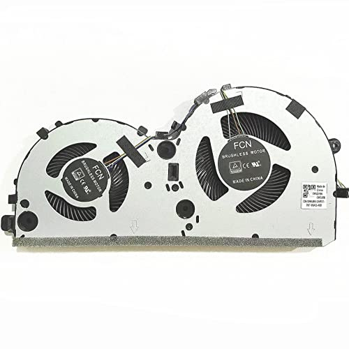 Fleshy Leaf CPU Cooling Fan Replacement for Lenovo Ideapad L340 Gaming Laptop L340-15IRH L340-17IRH L330-15 17ICH Series ND85B24-18K01 DTA3 DC28000E1D0