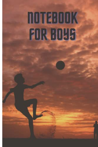 Soccer notebook: For boys