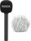 Rode Interview GO Mikrofon-Handadapter für Wireless GO + keepdrum WSBW Fell-Windschutz