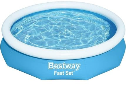 OISE ART STORE Trade Shop - Piscina Fast Set Tonda Fuori Terra con Anello Gonfiabile 3200lt 305x66 Cm 57456