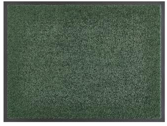 andiamo Fußmatte Verdi - Schmutzfangmatte für den Hauseingang - ideal als Fußmatte innen oder als Fußabtreter im überdachten Außenbereich - Fußabstreifer für Haustür 90 x 150 cm Dunkelgrün 2