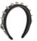 Punk-Stirnband, Nieten, Stirnband, Nieten, Kopfbedeckung, Gothic, Punk, PU-Leder, Haarreifen