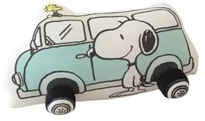 Newhope Cartoon Welpe Snoop Dog Kissen Dekokissen gefüllt,Snoop Dog Autokissen Kissen auf dem Bett als Geburtstagsgeschenk