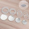 Set di guarnizioni in silicone e filtro in alluminio per moka, accessori di ricambio perfetti (2 tazze)