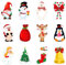 yotutun 12 Stück Haftnotizen Weihnachten, Selbstklebende Notizzettel Mini Haftnotizen Klebezettel Weihnachten Sticky Notes Weihnachten Notizblock Postit für Arbeit Schule Aufgabenlisten