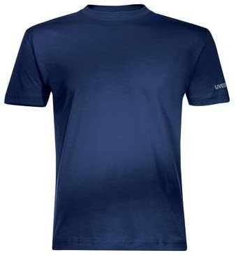 Uvex Basic 88165 Herren-Arbeitsshirt - Dunkelblaue Männer-T-Shirt 3XL