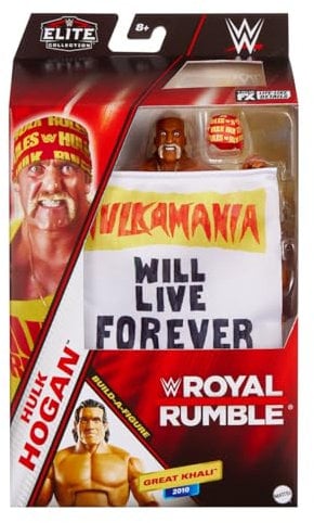 WWE Catch Royal Rumble – Figur mit Gelenken, 15,2 cm – Charakter Hulk Hogan