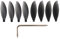 Pizgear 8PCS Anafi Propeller Klapp Requisiten Kamera Drone CW CCW Propeller Ersatz Requisiten Schraube Ersatzteile Parrot Anafi Drohnen-Propeller-Set
