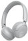 JLab Go Lux ANC Hybrid Active Noise Cancelling Headphones - On Ear Wireless Headphones with Microphone, 70+ H Playtime Foldable Bluetooth Earphones with Multipoint & Customisable Sound, White