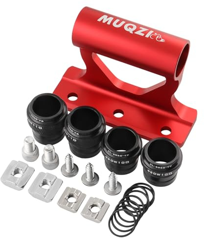 MUQZI Bike Fork Mount - 20mm*100/20mm*110mm Bike Fork Mount for Transport and Storage/Trucks/Vans/SUVs, RED
