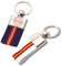 Astur Group Pack 2 Llaveros Bandera de España – Azul Marino y Blanco – Náutico, Elegante y Resistente – Accesorio para Llaves y Regalo