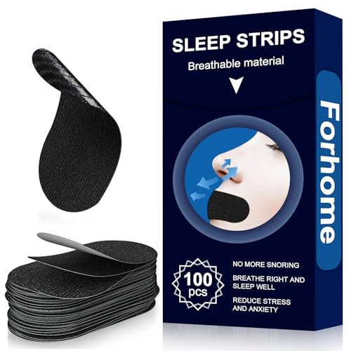 100 Stück Mundpflaster Gegen Schnarchen,Mouth Tape for Sleeping,Mundkleber Schnarchstopper Nachts Mundpflaster, für Männer und Frauen geeignet,Mund Tape Schlaf für Besser Schlafen und Atm