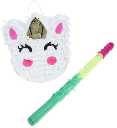 INOOMP 1 Set Pinata Forma Unicorno per Festper Compleanni e Celebrazioni Include Pinata per Feste Tema e Riunioni