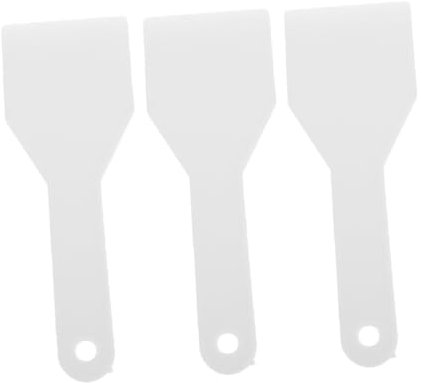 TOPPERFUN 3 Pièces Spatule à Glace Ergonomique pour Réfrigérateur et Congélateur Outil de Nettoyage Pratique pour Éliminer la Glace à