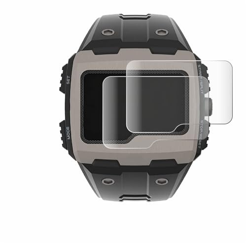 BROTECT Schutzfolie für Timex Expedition Grid Shock | 2 Stück Transparenter Displayschutz Made in Germany Klare Full-Screen Folie Full-Cover 3D Curved Montage Kit