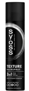 Syoss Glaze Professional Styling Hairspray 300 ml – Extra Strong Hold, Long-Lasting Shine & Laminating Finish, Hair Spray with Panthenol & Niacinamide for Frizz-Free, Glossy Hairstyles PACK OF 3