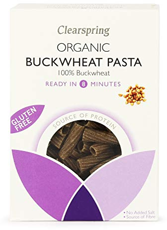 Organic Buckwheat Pasta - Tortiglioni (Clearspring) 250g