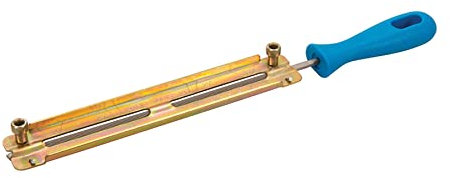 Dapetz® Tronçonneuse Lime 4.8mm/3/16 Rond Lime Conçu pour Affûtage Tronçonneuse Chaînes