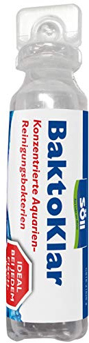 Söll 83644 BaktoKlar, 30 ml für 200 Liter Aquarienwasser - Konzentrierte Reinigungsbakterien zur Wasseraufbereitung / Schadstoffabbau in Aquarien mit Fischbesatz