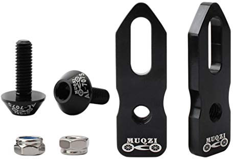 Perfeclan Fahrrad Bremskörper Bremsschuhe Bremsbeläge V-Bremse Verlängerung, Schwarz