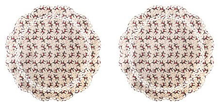 Demmler 2er Set Tortenspitze mit Elchmotiven – 2x3 Stück (6Stück), ⌀ 36cm – perfekt für jeden Anlass, damit jede Leckerei zum Blickfang wird - Made in Germany