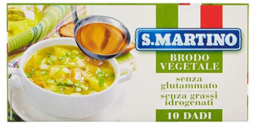 S.MARTINO - Brodo Vegetale 10 Cubi 110G - 110 Gr