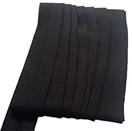 Schrägband, einfarbig, Jersey, schwarz, Baumwolle, 20 mm, Meterware (schwarz)