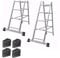 Hemobllo Folding Ladder Feet Covers- Versatile Ladder Leg Covers Non- Slip Ladder Foot Pads Ladder Feet Protector Extension Ladder Parts 4PCS