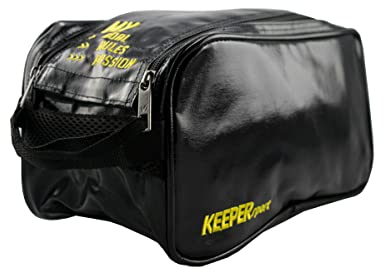 KEEPERsport Profi Torwarthandschuh Tasche - Glove Bag für Torhüter - Schutz für Deine Handschuhe - schwarz