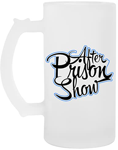 AfterPrisonShow - Afterprisonshow Glas Bier Becher Tasse Glass Beer Mug Cup