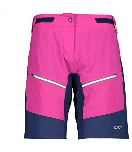 CMP Damen Free Bermuda Mesh MTB Hose kurz, geraneo, 44