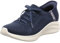 Skechers Ultra Flex 3.0 Brilliant Path, Scarpe da Ginnastica Donna, Navy Knit Mint Trim, 37 EU
