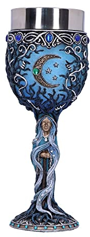 Nemesis Now Crone Gobelet Bleu 20,8 cm