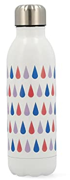 Quid Rubic Botella Acero Inoxidable 0,5l Acero Inox No Apto Microondas Material 100% Saludable