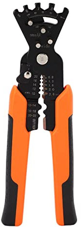 Multifunctional Electrician Wire Splitting Pliers with Wrench and Multi Angle Wire Bending Function, Ergonomic Non Slip Handle, Cable Stripping and Cutting Pliers for 5, 6, 7, 8 Wires