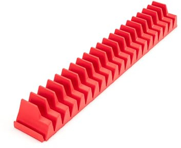 TEKTON Modulares Schraubenschlüssel-Organizer-Set für 20 Werkzeuge, Rot, OTM92220, hergestellt in den USA