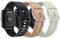 TUCOMO 3 Pack Armband Kompatibel mit 19mm Veryfitpro ID205L ID205S ID205G ID215G ID216 SW020 SW023 WF021 WF025, Weiches Silikon Sport Ersatzband für Uwatch3 Ufit GT Herren Damen